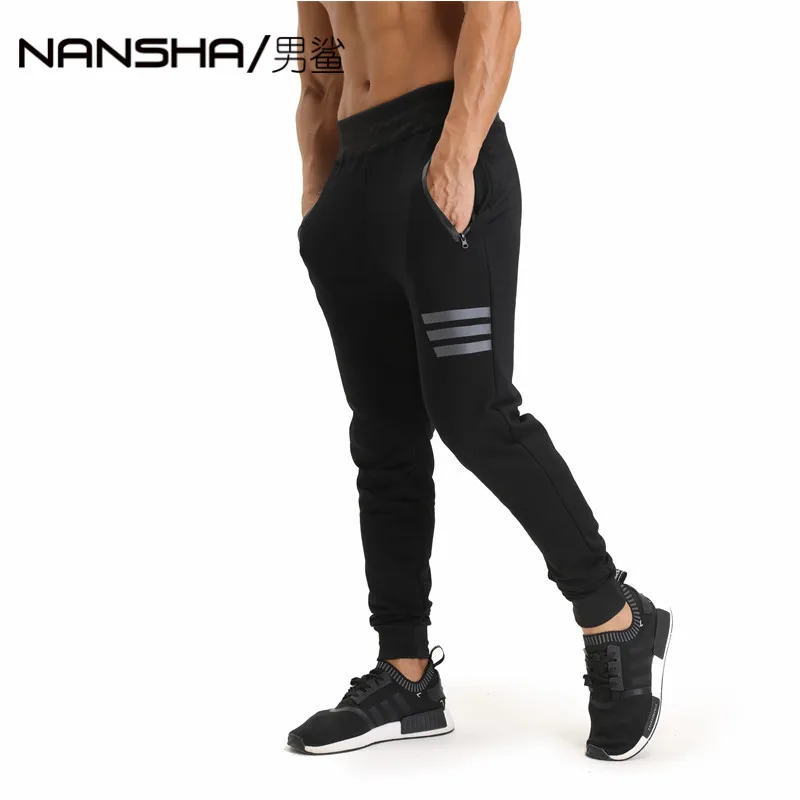 2019 GYMS New Men Pants Compress Gymming Leggings Men Fitness Workout Summer Sporting Fitness Male Breathable Long Pants