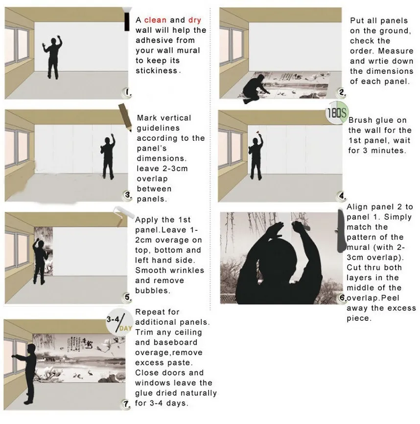 estar, foto, mural, mármore, mural, papel de parede