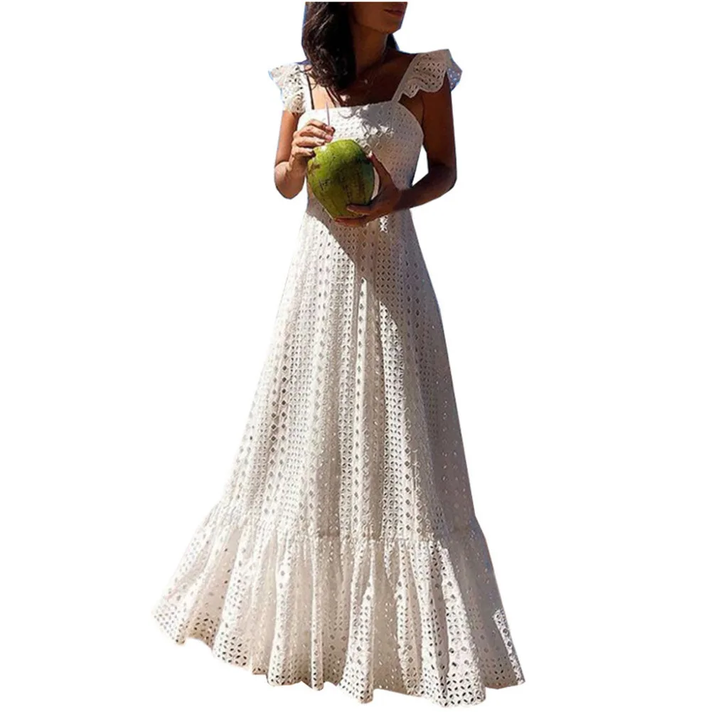 

2019 Women's Fashion Sexy Short Sleeve Solid Loose Cotton summer dress party vestidos sukienki robe femme vestido