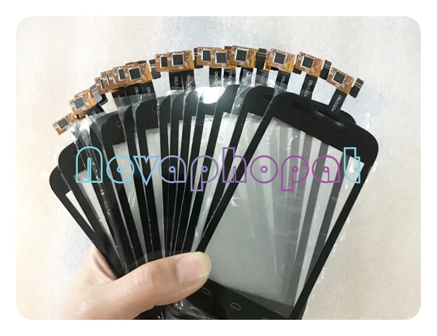 Novaphopat Черный сенсорный объектив для ZTE Blade C2 V809 экран дигитайзер замена экрана +