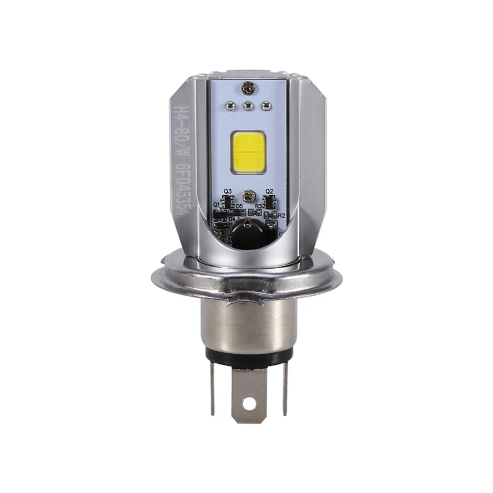 

6500K 12W 6V-80V 800LM COB H4 LED Hi/Lo Beam Bike Motorcycle Headlight Lamp Moto Accessories Motorbike Scooter Lighting