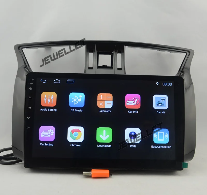 10," четырехъядерный 1024*600 HD экран Android 8,1 Автомобильный gps Радио навигатор для Nissan Sentra, Pulsar, Sylphy 2013
