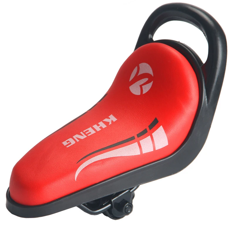 Kids'Bicycle Safety Saddle With Backrest Design Portable Seat Cushion