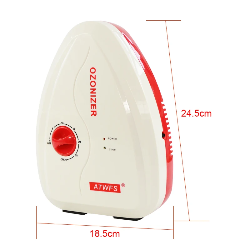 ATWFS мультифукционный 400 мг/ч генератор озона воды озона фруктов и овощей очиститель воды Воздушный Стерилизатор озонатор