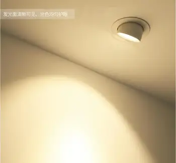 

10W 15W 25W COB LED Downlight Ceiling Down Light Adjustable Rotatable LED Trunk Light Gimbal Gimble Direction LED Spot Light