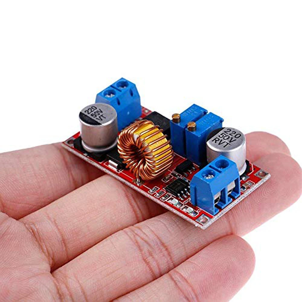 

Original XL4015 E1 5A DC to DC CC CV Lithium Battery Step down Charging Board Led Power Converter Lithium Charger Module