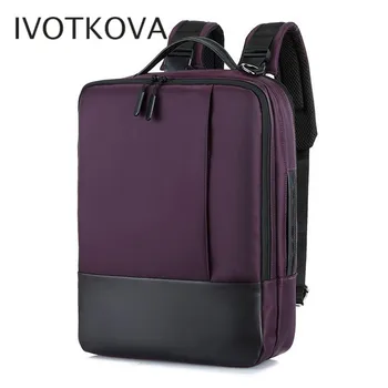 

IVOTKOVA Multifunctional Men's Backpack Business Leisure Shoulder Bag 2019 Male School Bags Waterproof Laptop Bag