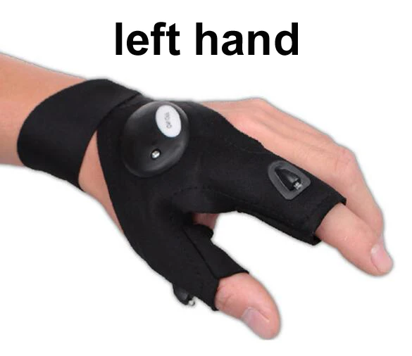 

Repairing Finger Light Fishing Magic Strap Finger Glove LED Flashlight Torch Cover Survival Camping Hiking Rescue Tool