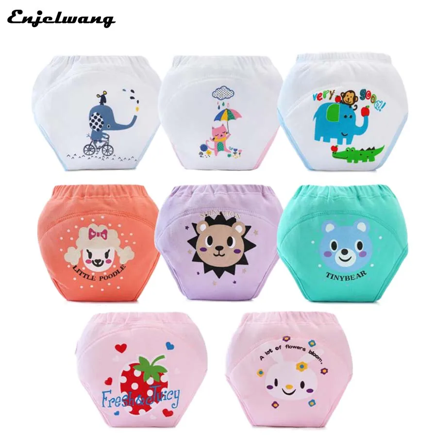 Waterproof 4 Layers Kids Baby Potty Training Pants Reusable Toddler
