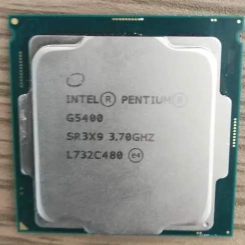 

Intel PC Desktop computer Pentium Processor G5400 3.7G 512KB 4MB CPU LGA 1151-land FC-LGA 14 nanometers Dual-Core CPU
