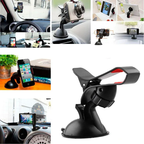 

Universal organizer mobile Cellphone Car Mount Bracket Holder for your mobile phone Stand for iPhone GPS #TX5
