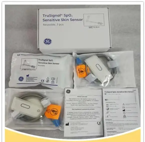 

TruSignal *SpO2 Sensitive Skin Sensor PN TS-SE-3 one package includes 3 pcs ,$167usd/package.new,original*2