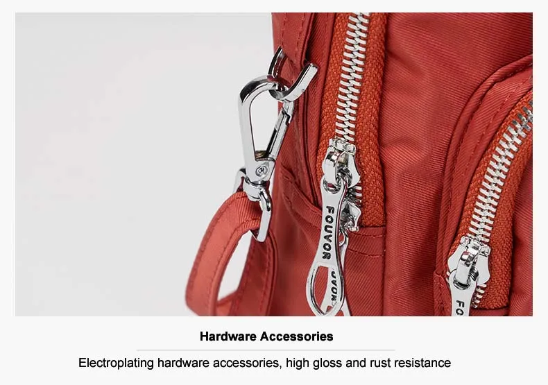 Fouvor Роскошные модные женские сумки-мессенджеры нейлоновый Повседневный клатч Carteira дизайнерская сумка через плечо для дам Bolsa Feminina