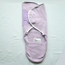 Фиолетовый Младенческая Детская Пеленка, Обёрточная бумага одеяло, спальный мешок, зима, осень, осенне-зимние ботильоны на среднем толстом(От 0 до 4 месяцев, 7-14lbs), хлопок, Мятная мягкая