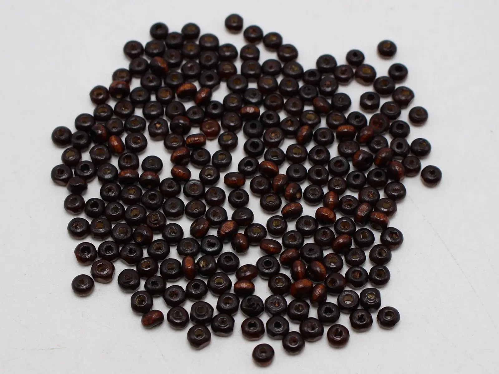 Spacer 1000 Matte Neon Orange Color Acrylic Round Seed Beads 4mm 0.16/"