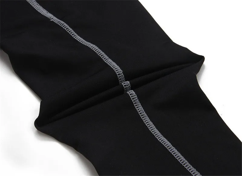 Мужские компрессионные брюки длинные брюки флис Осень Зима Одежда для фитнеса Термоодежда эластичные утягивающие брюки черный серый
