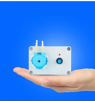 

24V Lab Dosing Pump Peristaltic Head Tube Chemical Liquid 19ml/min to 65ml/min with 110V to 240V AC adaptor