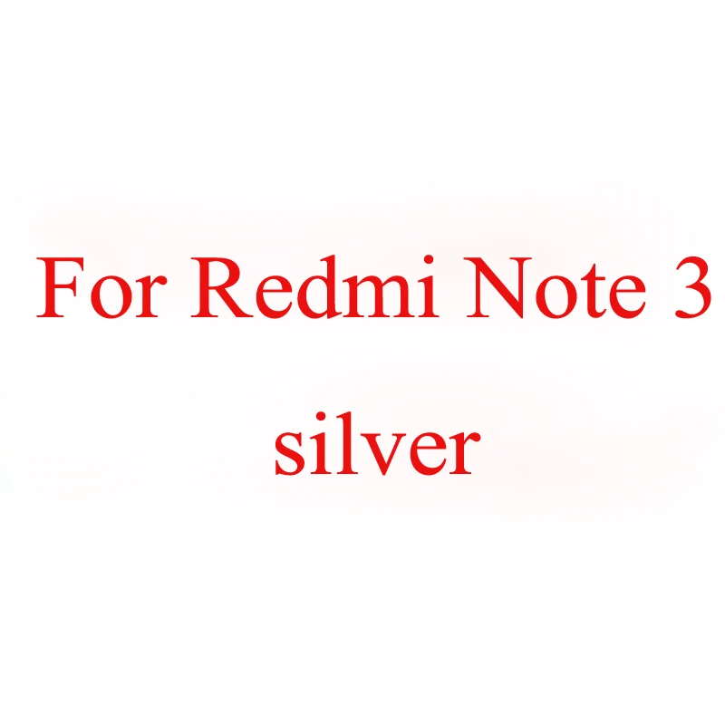 Оригинальные запасные детали для xiaomi redmi note 3, чехол для xiaomi redmi note 3 Pro, аккумулятор крышка боковые кнопки камеры вспышка объектив - Цвет: Note3 silver