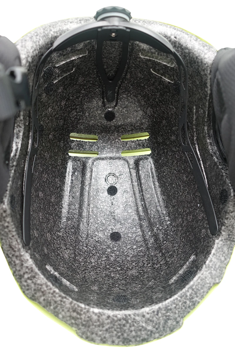 Дизайн лучшее качество Профессиональный сноуборд Лыжный Спорт Шлем Для женщин Для мужчин Размеры Регулируемый Катание на коньках шлем CE флуоресцентный зеленый