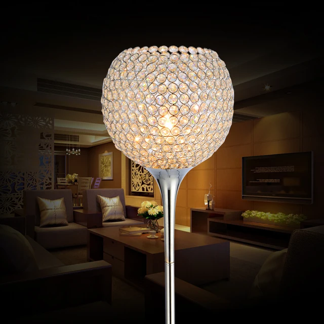 free shipping modern crystal floor lamp living room bed room light ... free shipping modern crystal floor lamp living room bed room light ...