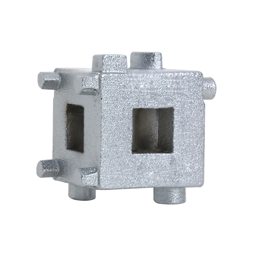 

Top Quality 3/8 inch Silver Rear 4 Wheel Disc Brake Piston Caliper Wind Back Sturdy Cube Motor Durable Repair Hand Tools