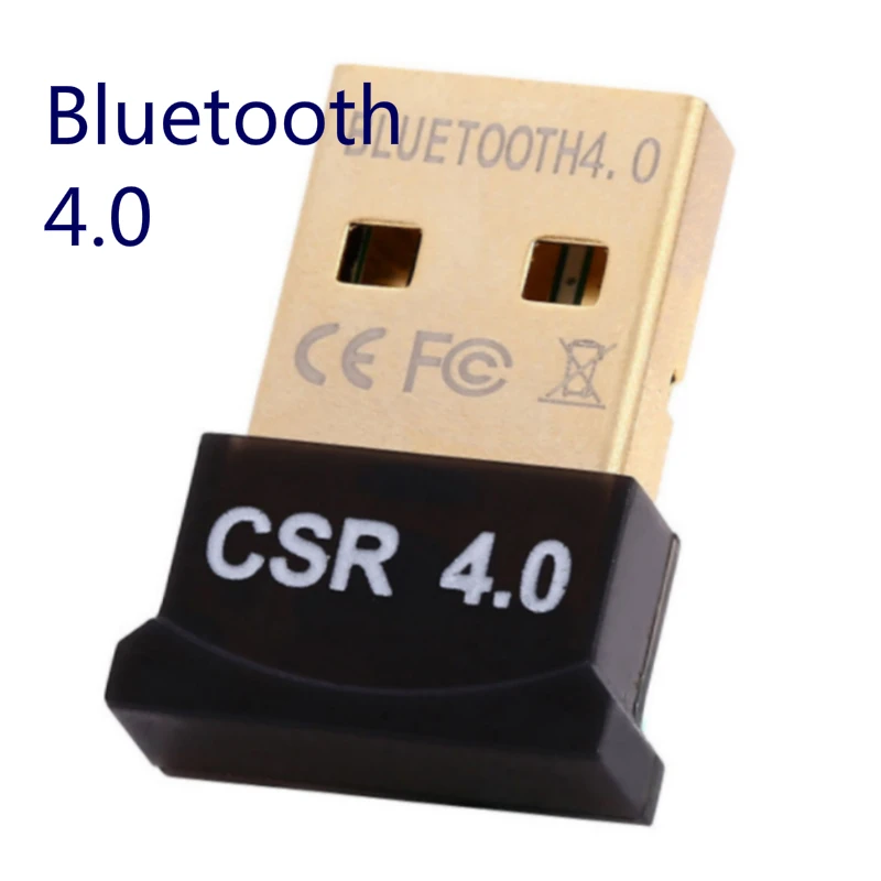 USB беспроводной Bluetooth адаптер CSR 4,0 Двойной Режим мини Bluetooth ключ передатчик для ПК Windows 10 8 Win 7 Vista XP - Цвет: A