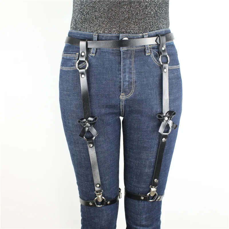 Leather Harness Garter Belt 3 Leather Harness Garter Belt 3