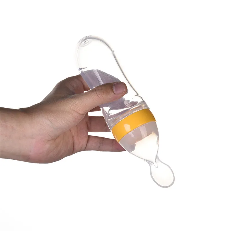 Детская Ложка для кормления, силиконовая бутылочка, для младенцев, для новорожденных, для малышей, для супа, для приема лекарств, дозирующие ложки, BPA бесплатно