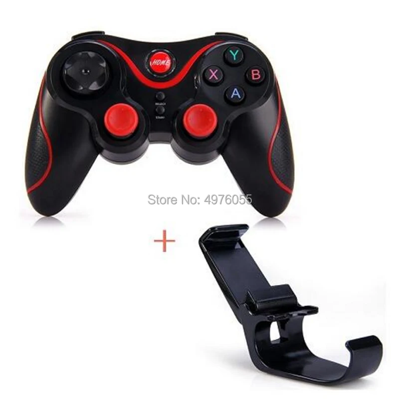 New Arrival S3 Bluetooth Gamepad for Android Wireless Joystick Gaming Controller Black for Android Smartphone Android Tv Box