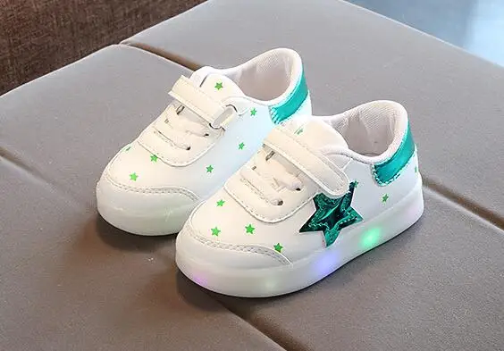 2018 Chaussure Enfant обувь для детей Демисезонный новые дышащие детская со светом