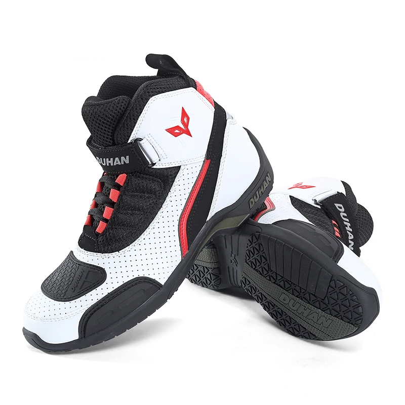 DUHAN Männer Atmungsaktiv Motorrad Stiefel Moto Schuhe Leder Motocross Off-Road Racing Stiefel Motorrad Reiten Biker Stiefel DUHAN Männer Atmungsaktiv Motorrad Stiefel Moto Schuhe Leder Motocross Off-Road Racing Stiefel Motorrad Reiten Biker Stiefel
