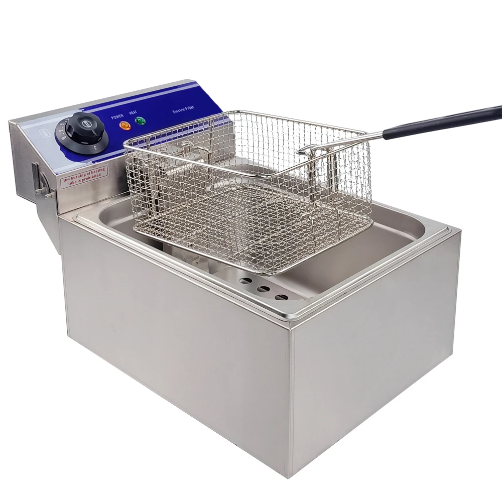 

Brand New Fat Fryer Mini Household Electric Deep Fryer Multifunctional Frying Machine Grill Fried Chicken Fried Dough Fry Pan
