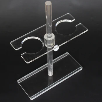 

Adjustable height Plexiglass Separation Funnel Stand Demountable Acrylic Separating Funnel Holder Lab Pear-Shaped Funnel Rack