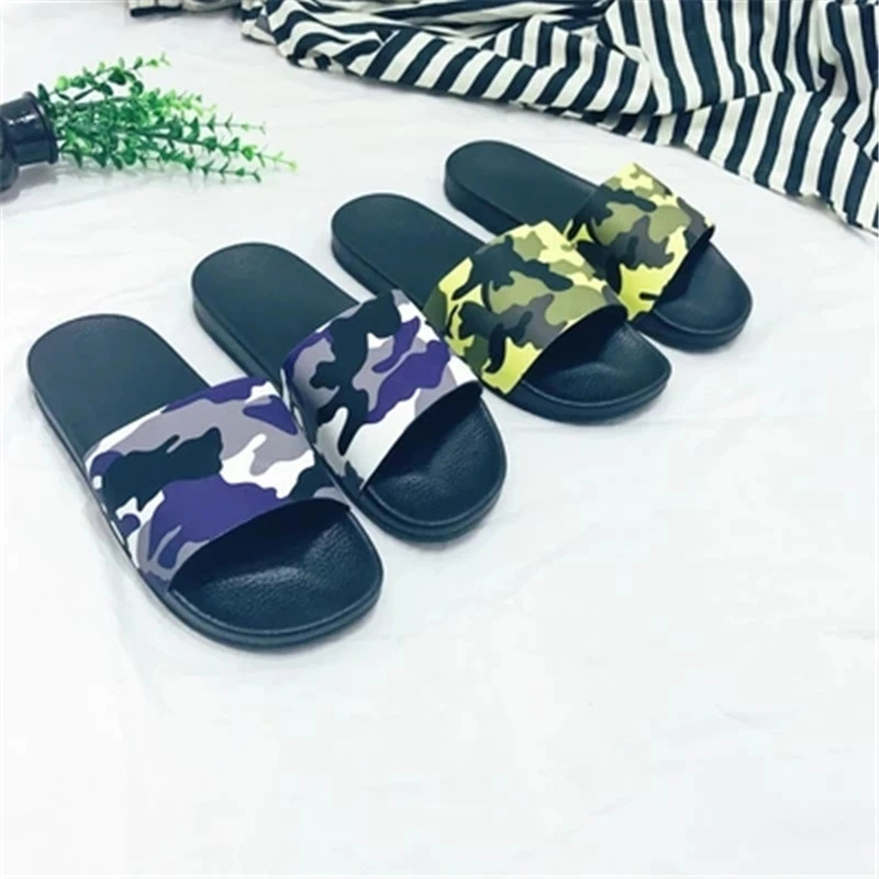 mens camo slippers