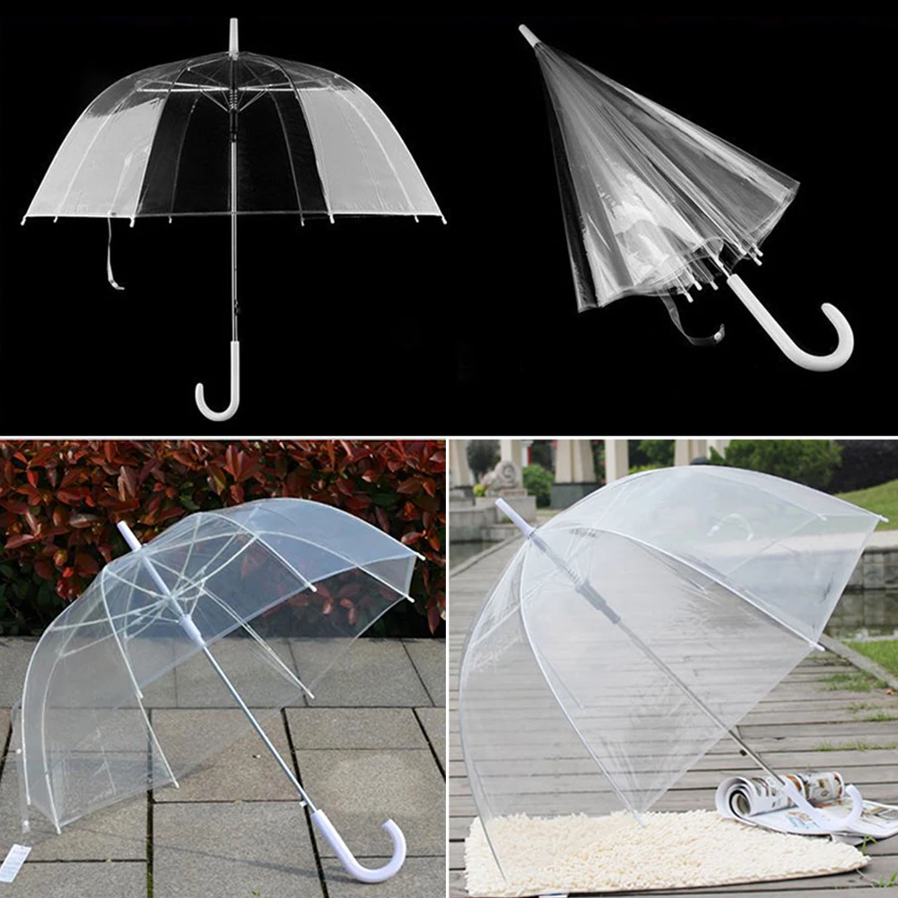 Прозрачный зонт-арка в форме гриба, свадебные украшения, вечерние, защита от дождя, водонепроницаемый зонтик, уличный Декор