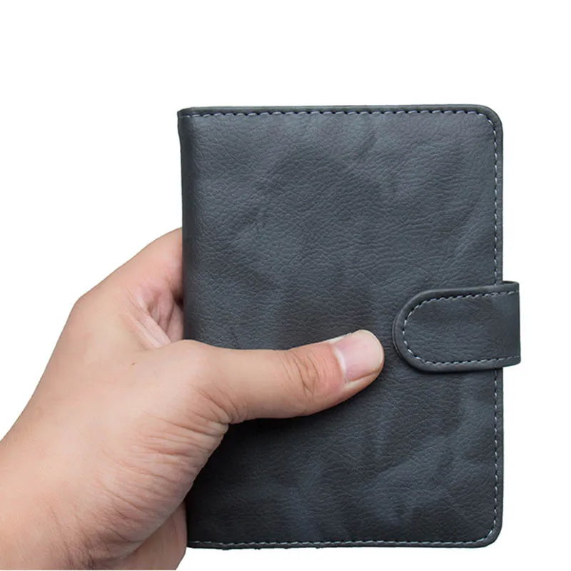 KUDIAN BEAR Дорожный Чехол для паспорта минималистичный дорожный кошелек для документов держатель кредитной карты рифид Porte Carte BIH091 PM49