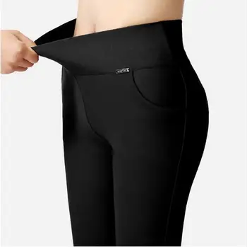 

Free Shipping 6 Colors High Waist Leggings Women Slim Stretched Bodycon Leggings Plus Size S-3XL