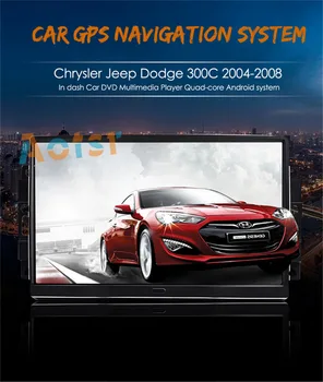 

The Newest 9" Android6.0 4 Core GPS Navigation Car Radio For Chrysler 300C Jeep Dodge 2004 2005 2006 2007 2008 Car No DVD Player