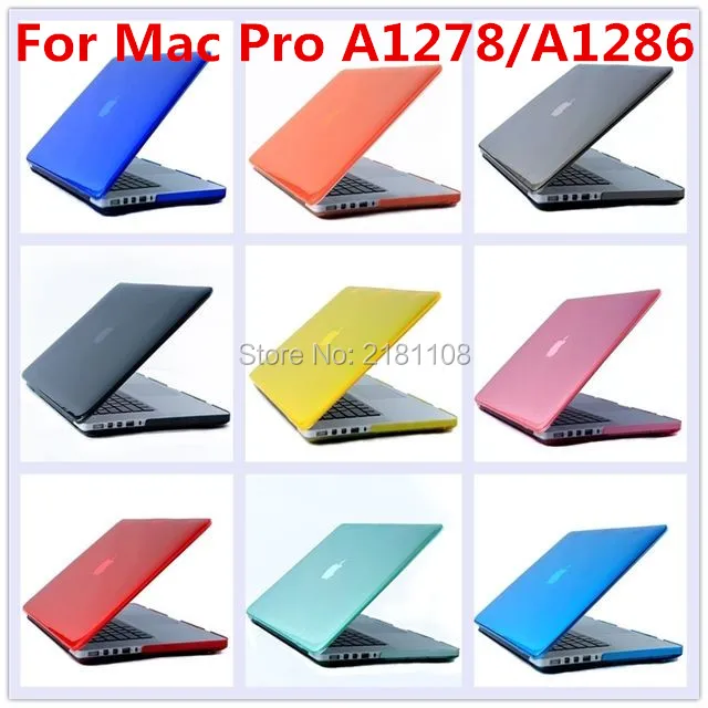Estojo de Plástico Rígido para Macbook Pro 13 Novo Slim Brilhante See-through Cristal A1286 15.4in A1286