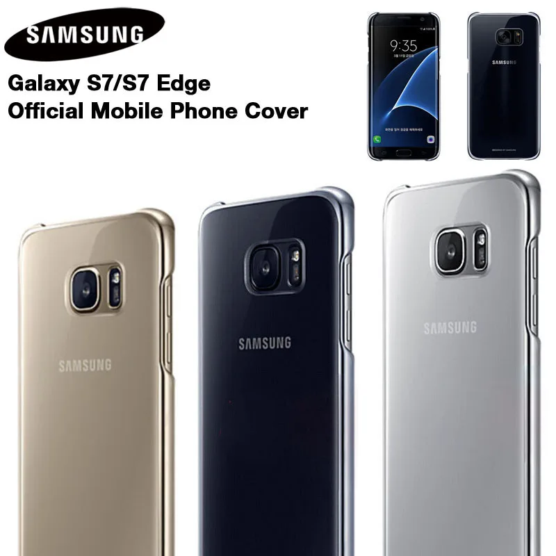 Прозрачный защитный чехол для samsung Galaxy S7 G9300 S7 edge G9350 мягкий чехол ультра тонкий Задний защитный чехол для телефона