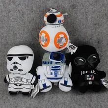 4Style Star wars 18cm The Force Awakens BB8 R2D2 stormtrooper Kylo Ren Darth vader plush doll