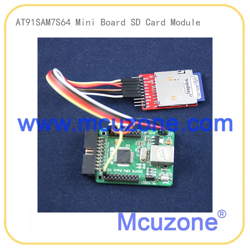 

AT91SAM7S64 Mini Board SD CARD(ARM7 development Kit) SAM7S64 7S64