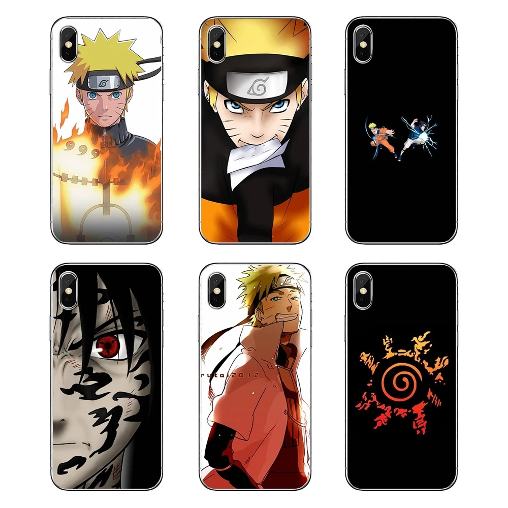 ソフト透明シェルカバー Ipod Touch の Iphone 4 4 S 5 5 S 5c Se 6 6 S 7 8 Xr Xs プラス最大アニメナルトイタチ万華鏡 Fitted Cases Aliexpress