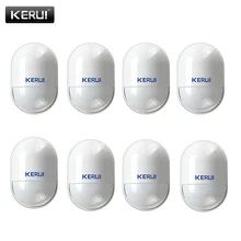 KERUI 8 шт. P829 беспроводной PIR детектор движения анти-темпер инфракрасный детектор умный датчик движения для домашняя система охранной сигнализации