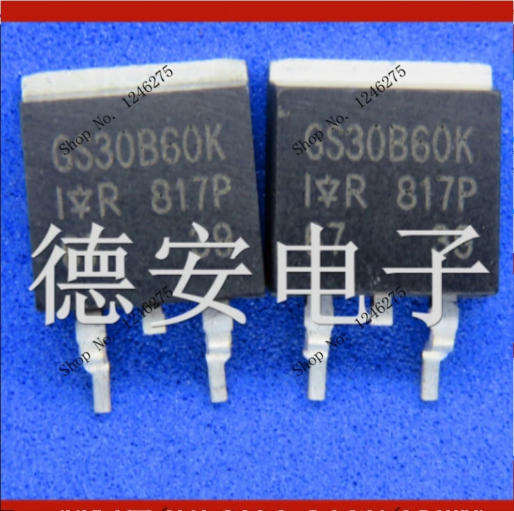 IRGS30B60K GS30B60K TO-263 100% Новый оригинальный | Электроника