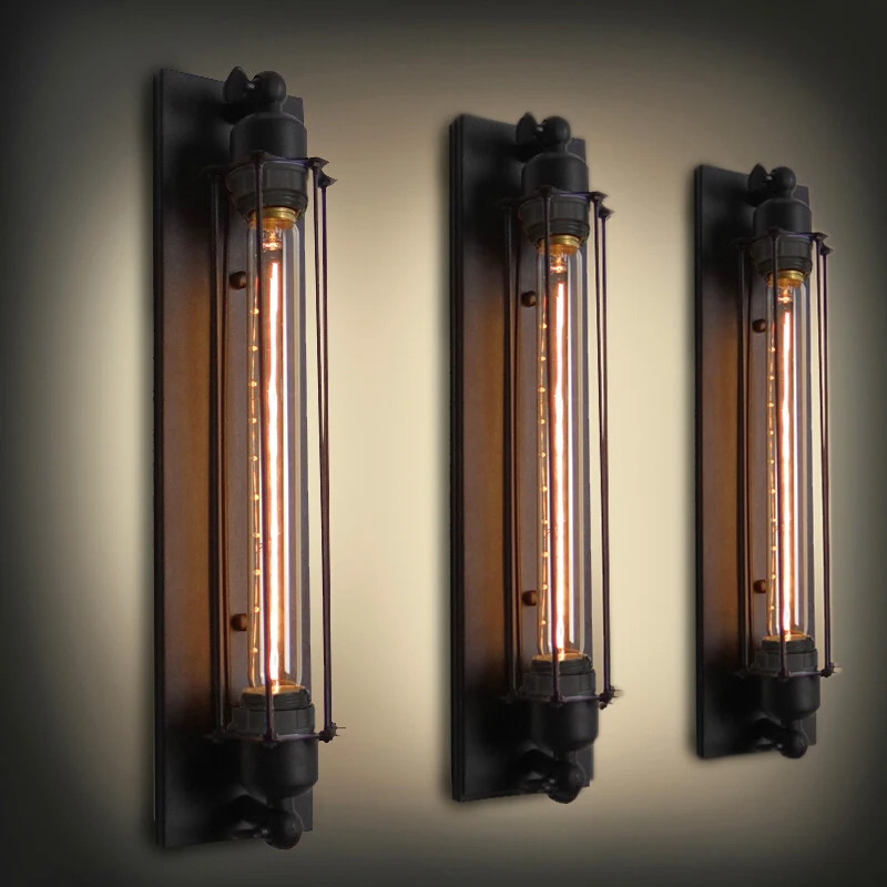 wall Bar Cafe aisle lights Loft American country industrial iron wall lamp Edison retro balcony black wall lamps GY131 wall Bar Cafe aisle lights Loft American country industrial iron wall lamp Edison retro balcony black wall lamps GY131