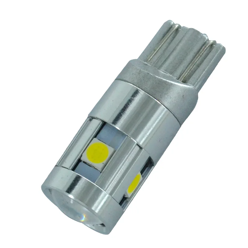 2 шт. стиль автомобиля t10 3030 9 smd Erro Canbus W5W 5smd frete Nao polaridade Marcador de Luz da Cunha Do Carro Reversa