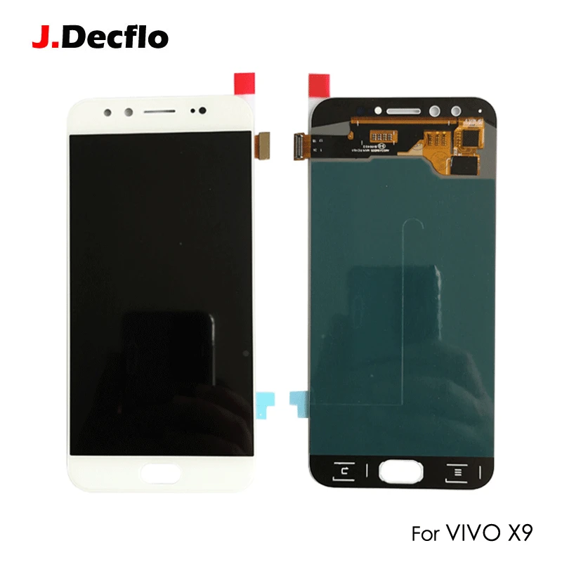 

Super AMOLED For VIVO X9 LCD Display 100% Tested Touch Screen Digitizer Assembly Replacement Original / OEM 5.5" White No Frame