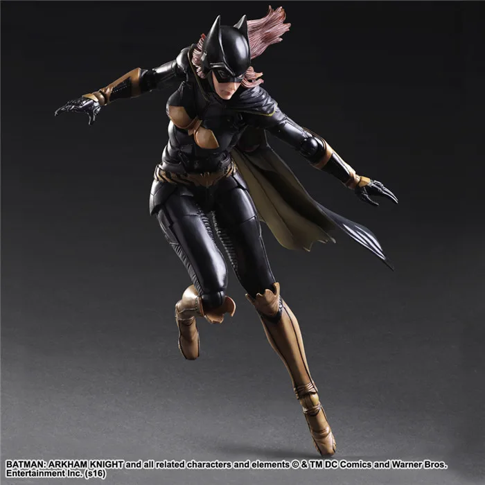 

2017 Play Arts Batwomen Arkham Knight 25cm Female Batman Figure Toys