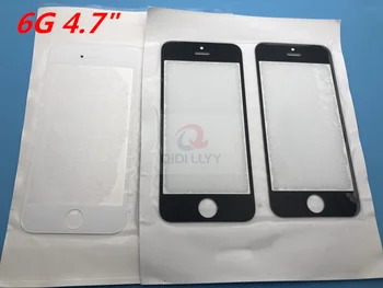 

50 pcs/lot AAA+ quality Top New Replacement LCD Front Touch Screen Glass External Lens for iPhone 6 6G 4.7"
